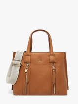 Sac Port� Main Zip Lulu castagnette Marron zip ALBERTO