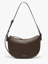 Sac Bandouli�re Vintage Cuir Nat et nin Marron vintage LUNE