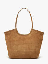 Suede Leather Milan Shoulder Bag Nat et nin Brown vintage MILAN