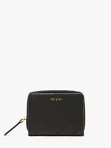 Leather Nina Wallet Nat et nin Black vintage NINA