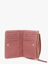 Portefeuille Roza Cuir Vintage Nat et nin Rose vintage ROZA-vue-porte