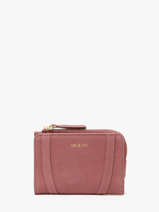 Wallet Leather Vintage Nat et nin Pink vintage ROZA