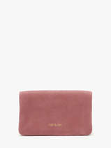 Portefeuille Winnie Cuir Nat et nin Rose vintage WINNIE