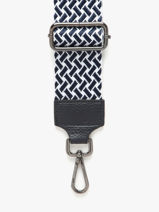 Shoulder Strap Caviar Milano Blue caviar CA25ZZAN-vue-porte