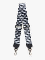 Bandouli�re De Sac Caviar Milano Bleu caviar CA25ZZAN