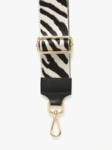 Shoulder Strap Caviar Milano Black caviar CA25ZBOB-vue-porte