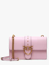Sac Bandouli�re Love Bag Icon Pinko Rose love bag icon AF1