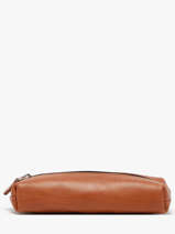 Pencil Case Paul marius Brown vintage PLUMIER