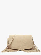 Shoulder Bag Velvet Milano Beige velvet VE24115O
