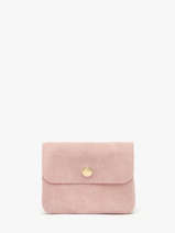 Coin Purse Velvet Leather Milano Pink velvet VE23091O