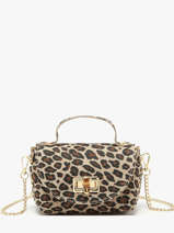 Crossbody Bag Velvet Leopardo Milano Beige velvet leopardo VL24117