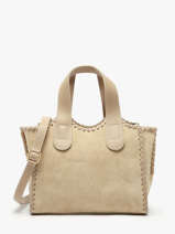 Sac Port� Main Velvet Caviar Milano Beige velvet caviar VC25111