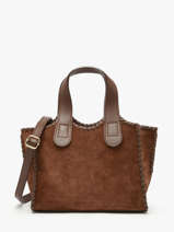 Sac Port� Main Velvet Caviar Milano Marron velvet caviar VC25111