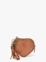 Porte-monnaie Vintage Cuir Mila louise Marron vintage 16083X