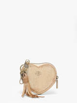 Coin Purse Vintage Leather Mila louise Gold vintage 16083X