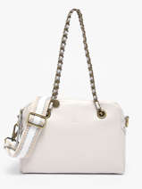 Shoulder Bag Vintage Leather Mila louise White vintage 3889C1