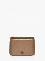 Porte-monnaie Vintage Cuir Mila louise Marron vintage 3853X