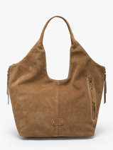 Shoulder Bag Vintage Leather Mila louise Brown vintage 23030V