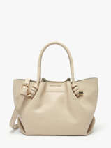 Sac Port� Main Noeud David jones Beige noeud CM8487
