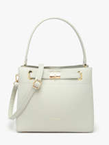 Sac Port� �paule Saffiano David jones Bleu saffiano CM6829