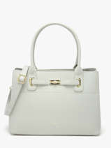 Sac Port� Main Saffiano David jones Bleu saffiano CM8353