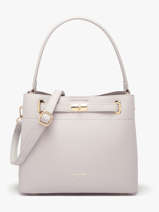 Sac Port� �paule Saffiano David jones Violet saffiano CM6829