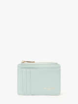 Porte-monnaie Porte-cartes Saffiano David jones Bleu saffiano 2