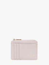 Coin Purse With Card Holder Saffiano David jones Violet saffiano 2