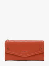 Wallet Saffiano David jones Orange saffiano P164