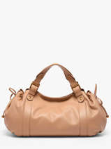Shoulder Bag Icone Leather Gerard darel Beige icone DDS01410