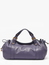 Shoulder Bag Icone Leather Gerard darel Violet icone DDS01410