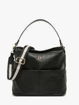 Shoulder Bag Soft Lulu castagnette Black soft AISSAM