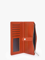 Wallet Dune David jones Orange dune DJ0086-vue-porte