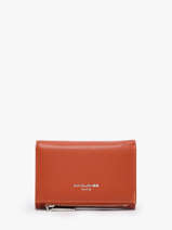 Portefeuille Dune David jones Orange dune DJ0087