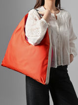 Longchamp Re-play nylon Besaces Orange-vue-porte