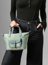 Shoulder Bag Kiana Nylon Hexagona Green kiana 1720185-vue-porte