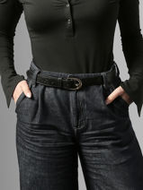 Belt Nine Leather Milano Black nine NI25067-vue-porte