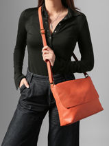 Shoulder Bag Soft Miniprix Orange soft MD5231-vue-porte