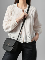 Leather Penelope Crossbody Bag Nathan baume Brown odyssey 1-vue-porte
