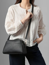 Leather Brenda Crossbody Bag Nathan baume Brown state 2-vue-porte
