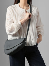 Sac Bandouli�re Sunny Cuir Nathan baume Bleu n city 6-vue-porte