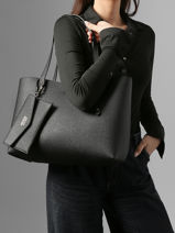 Sac Port� �paule Brenton Guess Noir brenton PG964823-vue-porte
