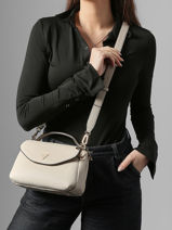 Crossbody Bag Evie Guess Beige evie BG966420-vue-porte