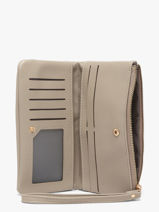 Wallet Soft David jones Brown soft P159-vue-porte