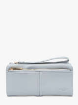 Portefeuille Soft David jones Bleu soft P159