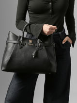 Sac � Main Noelle Guess Noir noelle BG783307-vue-porte
