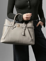 Handbag Noelle Guess Gray noelle BG783307-vue-porte