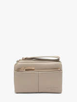 Portefeuille Soft David jones Marron soft P158