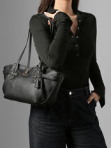 Sac Port� �paule Noelle Guess Noir noelle BG783308-vue-porte