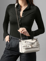 Sac Bandouli�re Noelle Guess Blanc noelle BG783321-vue-porte